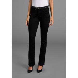 Bootcut-Jeans ARIZONA "Ultra-Stretch", Damen, Gr. 24, K + L Gr, schwarz (schwarz schwarz), Denim/Jeans, Obermaterial: 74% Baumwolle, 24% Polyester, 2% Elasthan, Basic, extraeng lang, Jeans Bootcut-Jeans, normale Passform, Baby-Bootcut, Used-Look-Waschung Bootcut-Jeans ARIZONA "Ultra-Stretch", Damen, Gr. 24, K + L Gr, schwarz (schwarz schwarz), Denim/Jeans, Obermaterial: 74% Baumwolle, 24% Polyester, 2% Elasthan, Basic, extraeng lang, Jeans Bootcut-Jeans, normale Passform, Baby-Bootcut, Used-Look-Waschung