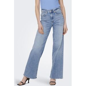 High-waist-Jeans ONLY "ONLMADISON – High Waist Jeans mit weitem Bein für Komfort", Damen, Gr. S (36), Länge 30, blau (light blau), Denim/Jeans, Obermaterial: 92% Baumwolle, 6% Elastomultiester, 2% Elasthan, Abriebeffekte, weit, Jeans High-waist-Jeans, Abr High-waist-Jeans ONLY "ONLMADISON – High Waist Jeans mit weitem Bein für Komfort", Damen, Gr. S (36), Länge 30, blau (light blau), Denim/Jeans, Obermaterial: 92% Baumwolle, 6% Elastomultiester, 2% Elasthan, Abriebeffekte, weit, Jeans High-waist-Jeans, Abr