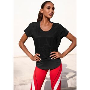 active by Lascana Funktionsshirt LASCANA ACTIVE, Damen, Gr. M (40/42), schwarz, Netz, Top: 81% Polyester, 19% Elasthan, bedruckt, unifarben, Basic normal, Rundhals, abgerundeter Saum, Shirts Funktionsshirt, 2 in 1 T-Shirt im Layer-Design active by Lascana Funktionsshirt LASCANA ACTIVE, Damen, Gr. M (40/42), schwarz, Netz, Top: 81% Polyester, 19% Elasthan, bedruckt, unifarben, Basic normal, Rundhals, abgerundeter Saum, Shirts Funktionsshirt, 2 in 1 T-Shirt im Layer-Design