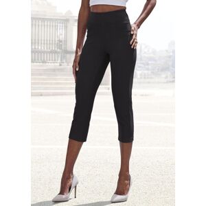 H.I.S. Caprihose H.I.S, Damen, Gr. 32/34, N-Gr, schwarz, Obermaterial: 70% Baumwolle, 25% Polyester, 5% Elasthan, unifarben, Basic, Hosen Caprihose, im Schlupfhosen Style H.I.S. Caprihose H.I.S, Damen, Gr. 32/34, N-Gr, schwarz, Obermaterial: 70% Baumwolle, 25% Polyester, 5% Elasthan, unifarben, Basic, Hosen Caprihose, im Schlupfhosen Style
