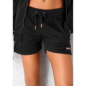 Relaxshorts BENCH. LOUNGEWEAR, Damen, Gr. 48/50, N-Gr, schwarz, Sweatware, Obermaterial: 60% Baumwolle, 40% Polyester, unifarben, Basic, Basic kurz, Hosen Relaxshorts, Sweathose mit kurzen Seitenschlitzen und seitliche Taschen, Loungewear Relaxshorts BENCH. LOUNGEWEAR, Damen, Gr. 48/50, N-Gr, schwarz, Sweatware, Obermaterial: 60% Baumwolle, 40% Polyester, unifarben, Basic, Basic kurz, Hosen Relaxshorts, Sweathose mit kurzen Seitenschlitzen und seitliche Taschen, Loungewear