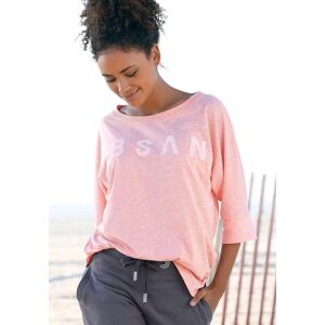 3/4-Arm-Shirt ELBSAND "Iduna", Damen, Gr. XXL (44), orange (koralle meliert), Jersey, Obermaterial: 50% Baumwolle, 50% Polyester, meliert, figurumspielend hüftlang, Rundhals, angesetztes Bündchen, Shirts 3/4-Arm-Shirt, in Melange-Optik mit Logodruck vorne 3/4-Arm-Shirt ELBSAND "Iduna", Damen, Gr. XXL (44), orange (koralle meliert), Jersey, Obermaterial: 50% Baumwolle, 50% Polyester, meliert, figurumspielend hüftlang, Rundhals, angesetztes Bündchen, Shirts 3/4-Arm-Shirt, in Melange-Optik mit Logodruck vorne