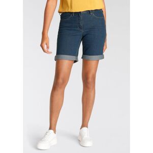 Jeansbermudas ARIZONA, Damen, Gr. 40, N-Gr, blau (blau washed), Denim/Jeans, Obermaterial: 81% Baumwolle, 17% Polyester, 2% Elasthan, Basic, comfort fit kurz, Jeans Jeansbermudas, weite Passform, kurze Beinform, hohe Leibhöhe Jeansbermudas ARIZONA, Damen, Gr. 40, N-Gr, blau (blau washed), Denim/Jeans, Obermaterial: 81% Baumwolle, 17% Polyester, 2% Elasthan, Basic, comfort fit kurz, Jeans Jeansbermudas, weite Passform, kurze Beinform, hohe Leibhöhe