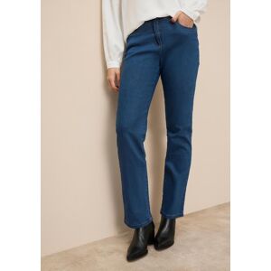 Gerade Jeans ARIZONA "Annett", Damen, Gr. 44, N-Gr, blau (dunkelblau), Jeans, Obermaterial: 98% Baumwolle, 2% Elasthan, clean, Basic, normal lang, Jeans Gerade Jeans, bequeme Passform, 5-Pocket-Style, hohe Taille Gerade Jeans ARIZONA "Annett", Damen, Gr. 44, N-Gr, blau (dunkelblau), Jeans, Obermaterial: 98% Baumwolle, 2% Elasthan, clean, Basic, normal lang, Jeans Gerade Jeans, bequeme Passform, 5-Pocket-Style, hohe Taille