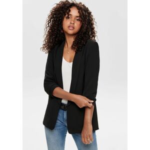 Kurzblazer ONLY "ONLELLY 3/4 LIFE BLAZER TLR NOOS", Damen, Gr. 36S, schwarz, Web, Obermaterial: 95% Polyester, 5% Elasthan, unifarben, sehr figurbetont normal, Blazer Kurzblazer, Materialmix, regular fit Kurzblazer ONLY "ONLELLY 3/4 LIFE BLAZER TLR NOOS", Damen, Gr. 36S, schwarz, Web, Obermaterial: 95% Polyester, 5% Elasthan, unifarben, sehr figurbetont normal, Blazer Kurzblazer, Materialmix, regular fit