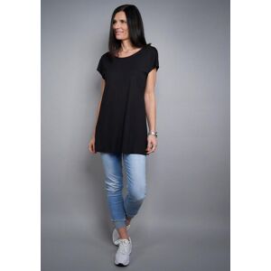 Longshirt SEIDEL MODEN, Damen, Gr. 46, schwarz, Jersey, Obermaterial: 95% Viskose, 5% Elasthan, unifarben, normal Po-bedeckend, Rundhals, angeschnitten abgesteppte Kante, Shirts Longshirt, MADE IN GERMANY Longshirt SEIDEL MODEN, Damen, Gr. 46, schwarz, Jersey, Obermaterial: 95% Viskose, 5% Elasthan, unifarben, normal Po-bedeckend, Rundhals, angeschnitten abgesteppte Kante, Shirts Longshirt, MADE IN GERMANY