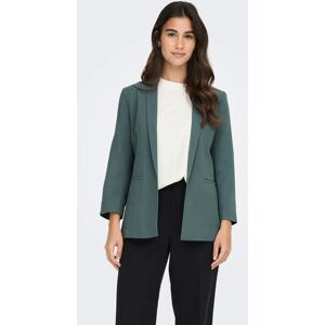 Kurzblazer ONLY "ONLSAFRON BLAZER TLR NOOS", Damen, Gr. 40L, grün (balsam grün), Web, Obermaterial: 100% Polyester, unifarben, Blazer Kurzblazer Kurzblazer ONLY "ONLSAFRON BLAZER TLR NOOS", Damen, Gr. 40L, grün (balsam grün), Web, Obermaterial: 100% Polyester, unifarben, Blazer Kurzblazer