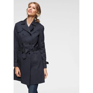 Trenchcoat ANISTON CASUAL, Damen, Gr. 36, blau (marine), Web, Obermaterial: 100% Baumwolle. Futter: 100% Polyester, unifarben, figurumspielend ca. Mitte Oberschenkel, verstellbar, Mäntel Trenchcoat, mit Gürtel zum Regulieren Trenchcoat ANISTON CASUAL, Damen, Gr. 36, blau (marine), Web, Obermaterial: 100% Baumwolle. Futter: 100% Polyester, unifarben, figurumspielend ca. Mitte Oberschenkel, verstellbar, Mäntel Trenchcoat, mit Gürtel zum Regulieren