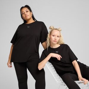 T-Shirt PUMA "ESS RELAXED TEE", Damen, Gr. L, schwarz (puma schwarz), Jersey, Obermaterial: 100% Baumwolle, unifarben, relaxed fit normal, Rundhals, Shirts T-Shirt, Kurzarm, Rundhalsausschnitt T-Shirt PUMA "ESS RELAXED TEE", Damen, Gr. L, schwarz (puma schwarz), Jersey, Obermaterial: 100% Baumwolle, unifarben, relaxed fit normal, Rundhals, Shirts T-Shirt, Kurzarm, Rundhalsausschnitt