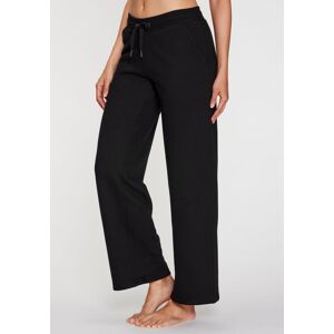 H.I.S. Relaxhose H.I.S, Damen, Gr. 44/46, N-Gr, schwarz, angeraute Sweatware, Obermaterial: 50% Polyester, 30% Viskose, 20% Baumwolle, unifarben, Basic, bequem lang, Hosen Relaxhose, mit weitem Bein und aus ultraweicher Sweatqualität, Loungewear H.I.S. Relaxhose H.I.S, Damen, Gr. 44/46, N-Gr, schwarz, angeraute Sweatware, Obermaterial: 50% Polyester, 30% Viskose, 20% Baumwolle, unifarben, Basic, bequem lang, Hosen Relaxhose, mit weitem Bein und aus ultraweicher Sweatqualität, Loungewear