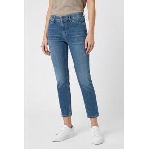 7/8-Jeans MAC "Dream Summer", Damen, Gr. 36, Länge 28, blau (authentic used blau), Denim/Jeans, Obermaterial: 75% Baumwolle, 12% Modal, 9% Polyester, 4% Elasthan, figurbetont knöchelfrei, Jeans 7/8-Jeans, verkürzt mit Schlitz am Saum 7/8-Jeans MAC "Dream Summer", Damen, Gr. 36, Länge 28, blau (authentic used blau), Denim/Jeans, Obermaterial: 75% Baumwolle, 12% Modal, 9% Polyester, 4% Elasthan, figurbetont knöchelfrei, Jeans 7/8-Jeans, verkürzt mit Schlitz am Saum