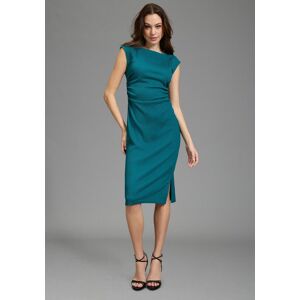 Abendkleid BRUNO BANANI, Damen, Gr. 46, N-Gr, petrol, Jersey, Obermaterial: 98% Polyester, 2% Elasthan, unifarben, figurbetont wadenlang, U-Boot-Ausschnitt, Kleider Abendkleid, wadenlang, ärmellos, figurbetont, strukturierter Jersey Abendkleid BRUNO BANANI, Damen, Gr. 46, N-Gr, petrol, Jersey, Obermaterial: 98% Polyester, 2% Elasthan, unifarben, figurbetont wadenlang, U-Boot-Ausschnitt, Kleider Abendkleid, wadenlang, ärmellos, figurbetont, strukturierter Jersey