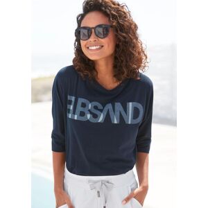 3/4-Arm-Shirt ELBSAND "Irja", Damen, Gr. S (36), blau (coldwater), Jersey, Obermaterial: 50% Baumwolle, 50% Polyester, unifarben, figurumspielend hüftlang, Rundhals, Shirts 3/4-Arm-Shirt, mit Logodruck, Baumwoll-Mix, lockere Passform 3/4-Arm-Shirt ELBSAND "Irja", Damen, Gr. S (36), blau (coldwater), Jersey, Obermaterial: 50% Baumwolle, 50% Polyester, unifarben, figurumspielend hüftlang, Rundhals, Shirts 3/4-Arm-Shirt, mit Logodruck, Baumwoll-Mix, lockere Passform