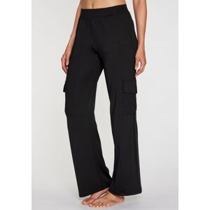 H.I.S. Cargohose H.I.S, Damen, Gr. 52/54, N-Gr, schwarz, Obermaterial: 90% Polyester, 10% Elasthan, unifarben, Basic, bequem lang, Hosen Cargohose, mit 6 praktischen Taschen, Loungewear H.I.S. Cargohose H.I.S, Damen, Gr. 52/54, N-Gr, schwarz, Obermaterial: 90% Polyester, 10% Elasthan, unifarben, Basic, bequem lang, Hosen Cargohose, mit 6 praktischen Taschen, Loungewear