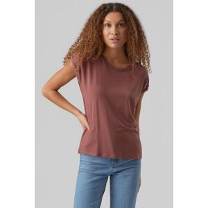 Véro Moda Kurzarmshirt VERO MODA "VMAVA PLAIN SS TOP JRS NOOS", Damen, Gr. L, bunt (rose braun), Jersey, Obermaterial: 95% Lyocell (TENCEL™), 5% Elasthan, unifarben, regular fit normal, Rundhals, Shirts Kurzarmshirt, Materialmix, regular fit Véro Moda Kurzarmshirt VERO MODA "VMAVA PLAIN SS TOP JRS NOOS", Damen, Gr. L, bunt (rose braun), Jersey, Obermaterial: 95% Lyocell (TENCEL™), 5% Elasthan, unifarben, regular fit normal, Rundhals, Shirts Kurzarmshirt, Materialmix, regular fit