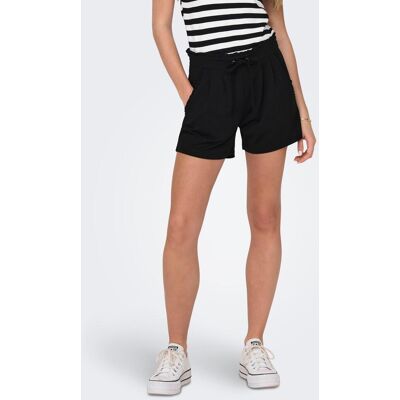 Jacqueline de Yong Shorts JDY "JDYNEW CATIA SHORTS JRS NOOS", Damen, Gr. XXL (44), N-Gr, schwarz, Web, Obermaterial: 95% Polyester, 5% Elasthan, regular fit, Hosen Shorts Jacqueline de Yong Shorts JDY "JDYNEW CATIA SHORTS JRS NOOS", Damen, Gr. XXL (44), N-Gr, schwarz, Web, Obermaterial: 95% Polyester, 5% Elasthan, regular fit, Hosen Shorts