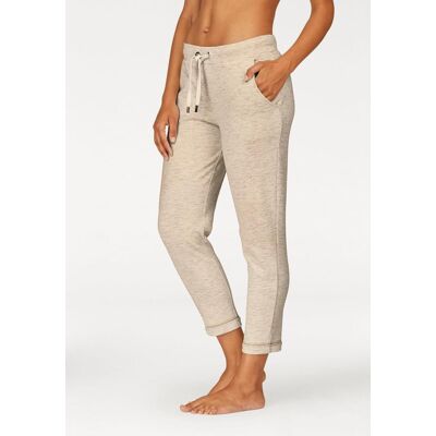 Relaxhose LASCANA, Damen, Gr. 48/50, N-Gr, beige (beige, meliert), Interlock, Obermaterial: 90% Baumwolle, 10% Polyester, meliert, unifarben, Basic, bequem 7/8-Länge, Hosen Relaxhose, mit 7/8-Beinlänge, Loungeanzug Relaxhose LASCANA, Damen, Gr. 48/50, N-Gr, beige (beige, meliert), Interlock, Obermaterial: 90% Baumwolle, 10% Polyester, meliert, unifarben, Basic, bequem 7/8-Länge, Hosen Relaxhose, mit 7/8-Beinlänge, Loungeanzug