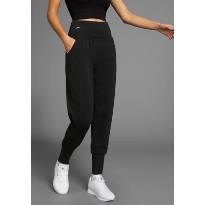 Yogahose FAYN SPORTS, Damen, Gr. 44, N-Gr, schwarz, Jersey, Obermaterial: 56% Baumwolle, 38% Viskose, 6% Elasthan, unifarben, loose fit lang, Hosen Yogahose, Zwei seitliche Eingrifftaschen & breiter Bund für sicheren Sitz Yogahose FAYN SPORTS, Damen, Gr. 44, N-Gr, schwarz, Jersey, Obermaterial: 56% Baumwolle, 38% Viskose, 6% Elasthan, unifarben, loose fit lang, Hosen Yogahose, Zwei seitliche Eingrifftaschen & breiter Bund für sicheren Sitz