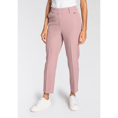 Anzughose LAURA SCOTT, Damen, Gr. 42, N-Gr, rosa, Web, Obermaterial: 90% Polyester, 10% Elasthan, figurumspielend 7/8-Länge, Hosen Anzughose, mit Bügelfalte Anzughose LAURA SCOTT, Damen, Gr. 42, N-Gr, rosa, Web, Obermaterial: 90% Polyester, 10% Elasthan, figurumspielend 7/8-Länge, Hosen Anzughose, mit Bügelfalte