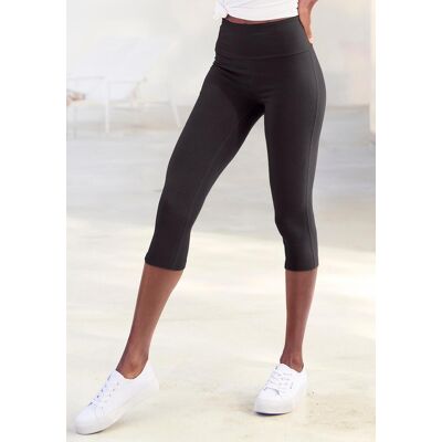 LASCANA Hohe Taille Schwarze Leggings - leggings LASCANA Hohe Taille Schwarze Leggings - leggings
