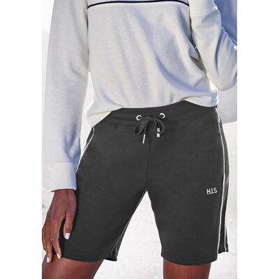 H.I.S. Bermudas H.I.S, Damen, Gr. 32/34, N-Gr, blau (marine), Interlock, Obermaterial: 60% Baumwolle, 40% Polyester, bestickt, unifarben, Basic, bequem kniefrei, Hosen Bermudas, mit Reissverschlusstaschen. Ideal für Sport- und Freizeit. H.I.S. Bermudas H.I.S, Damen, Gr. 32/34, N-Gr, blau (marine), Interlock, Obermaterial: 60% Baumwolle, 40% Polyester, bestickt, unifarben, Basic, bequem kniefrei, Hosen Bermudas, mit Reissverschlusstaschen. Ideal für Sport- und Freizeit.