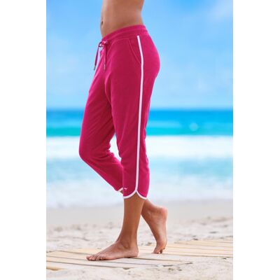 Relax-Caprihose KANGAROOS, Damen, Gr. 52/54, N-Gr, pink, Frottee, Obermaterial: 50% Baumwolle, 48% Polyester, 2% Elasthan, unifarben, Basic, ca. Mitte Wade, Hosen Relax-Caprihose, mit sportlichem Seitenstreifen und weichem Frottee Material Relax-Caprihose KANGAROOS, Damen, Gr. 52/54, N-Gr, pink, Frottee, Obermaterial: 50% Baumwolle, 48% Polyester, 2% Elasthan, unifarben, Basic, ca. Mitte Wade, Hosen Relax-Caprihose, mit sportlichem Seitenstreifen und weichem Frottee Material