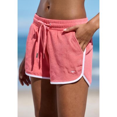 Relaxshorts KANGAROOS, Damen, Gr. 52/54, N-Gr, peach, Frottee, Obermaterial: 50% Baumwolle, 48% Polyester, 2% Elasthan, unifarben, Basic, kurz, Hosen Relaxshorts, mit sportlichem Seitenstreifen und weichem Frottee Material Relaxshorts KANGAROOS, Damen, Gr. 52/54, N-Gr, peach, Frottee, Obermaterial: 50% Baumwolle, 48% Polyester, 2% Elasthan, unifarben, Basic, kurz, Hosen Relaxshorts, mit sportlichem Seitenstreifen und weichem Frottee Material