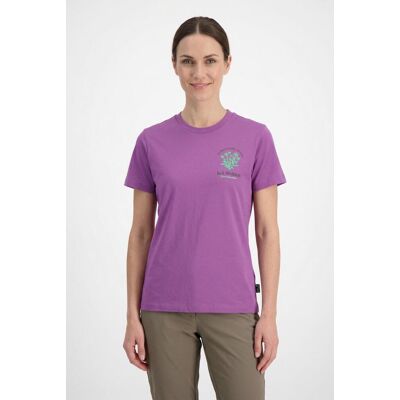 T-Shirt JACK WOLFSKIN "CAREFREE T W", Damen, Gr. XXL (48), plant freesi, Obermaterial: 100% Baumwolle, normal, Rundhals, Shirts T-Shirt T-Shirt JACK WOLFSKIN "CAREFREE T W", Damen, Gr. XXL (48), plant freesi, Obermaterial: 100% Baumwolle, normal, Rundhals, Shirts T-Shirt