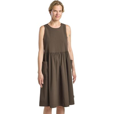 Sommerkleid JACK WOLFSKIN "SIOMA DRESS W", Damen, Gr. XXL, N-Gr, braun (cold coffee), Obermaterial: 100% Polyester, Kleider Sommerkleid Sommerkleid JACK WOLFSKIN "SIOMA DRESS W", Damen, Gr. XXL, N-Gr, braun (cold coffee), Obermaterial: 100% Polyester, Kleider Sommerkleid