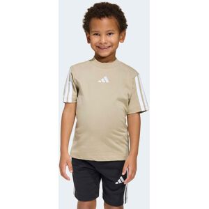 T-Shirt ADIDAS SPORTSWEAR "LK 3S TEE 160", Jungen, Gr. 122, wonder cargo, weiß, Obermaterial: 100% Baumwolle, Rundhals, Shirts T-Shirt, sportlicher Stil, Kurzarm, ohne Verschluss, Rundhalsausschnitt T-Shirt ADIDAS SPORTSWEAR "LK 3S TEE 160", Jungen, Gr. 122, wonder cargo, weiß, Obermaterial: 100% Baumwolle, Rundhals, Shirts T-Shirt, sportlicher Stil, Kurzarm, ohne Verschluss, Rundhalsausschnitt