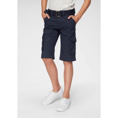 Shorts KIDSWORLD "2tgl. Bermudas mit Gürtel", Jungen, Gr. 176, N-Gr, blau (marine), Web, Obermaterial: 100% Baumwolle, unifarben, Basic, bequem kniebedeckend, Hosen Shorts, mit Textilgürtel für Jungen Shorts KIDSWORLD "2tgl. Bermudas mit Gürtel", Jungen, Gr. 176, N-Gr, blau (marine), Web, Obermaterial: 100% Baumwolle, unifarben, Basic, bequem kniebedeckend, Hosen Shorts, mit Textilgürtel für Jungen