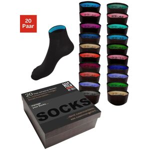 H.I.S. Kurzsocken H.I.S, Damen, Gr. 35-38, schwarz (20x schwarz), Baumwolle, Elasthan, Polyamid, unifarben, elastisch, Socken Kurzsocken, in praktischer Geschenkbox H.I.S. Kurzsocken H.I.S, Damen, Gr. 35-38, schwarz (20x schwarz), Baumwolle, Elasthan, Polyamid, unifarben, elastisch, Socken Kurzsocken, in praktischer Geschenkbox