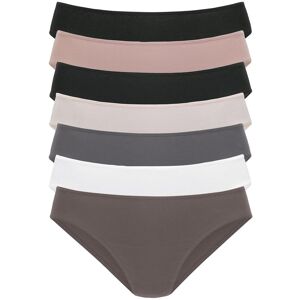 Jazz-Pants Slips VIVANCE, Damen, Gr. 32/34, bunt (braun, weiß, grau, puder, schwarz, rosa), Single Jersey, Obermaterial: 95% Baumwolle, 5% Elasthan, unifarben, bequem, Unterhosen Jazz-Pants Slips, in frischen und gedeckten Farben Jazz-Pants Slips VIVANCE, Damen, Gr. 32/34, bunt (braun, weiß, grau, puder, schwarz, rosa), Single Jersey, Obermaterial: 95% Baumwolle, 5% Elasthan, unifarben, bequem, Unterhosen Jazz-Pants Slips, in frischen und gedeckten Farben