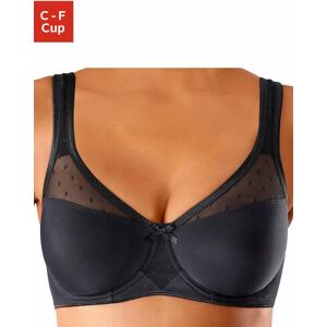 Minimizer-BH NUANCE, Damen, Gr. 80, Cup D, schwarz, Microtouch, Obermaterial: 71% Polyamid, 29% Elasthan, BHs Minimizer-BH, mit Bügel und wattierten Trägern Minimizer-BH NUANCE, Damen, Gr. 80, Cup D, schwarz, Microtouch, Obermaterial: 71% Polyamid, 29% Elasthan, BHs Minimizer-BH, mit Bügel und wattierten Trägern
