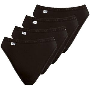 Taillenslip SLOGGI "Basic+", Damen, Gr. 38, schwarz, Obermaterial: 95% Baumwolle, 5% Elasthan, unifarben, figurbetont, Unterhosen Taillenslip, weich, Baumwollmix, Multipack, elastisch Taillenslip SLOGGI "Basic+", Damen, Gr. 38, schwarz, Obermaterial: 95% Baumwolle, 5% Elasthan, unifarben, figurbetont, Unterhosen Taillenslip, weich, Baumwollmix, Multipack, elastisch