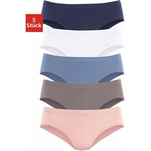 Jazz-Pants Slips VIVANCE, Damen, Gr. 36/38, bunt (marine, weiß, blau, taupe, rosé), Jersey, Obermaterial: 95% Baumwolle, 5% Elasthan, unifarben, körpernah, Unterhosen Jazz-Pants Slips, aus elastischer Baumwoll-Qualität Jazz-Pants Slips VIVANCE, Damen, Gr. 36/38, bunt (marine, weiß, blau, taupe, rosé), Jersey, Obermaterial: 95% Baumwolle, 5% Elasthan, unifarben, körpernah, Unterhosen Jazz-Pants Slips, aus elastischer Baumwoll-Qualität