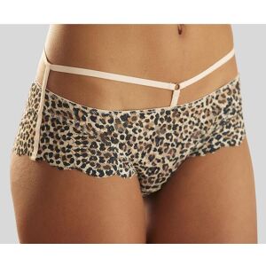 Panty LASCANA, Damen, Gr. 48/50, beige (leodruck), Obermaterial: 88% Polyamid, 12% Elasthan, figurbetont, Unterhosen Panty, in aufregender Leo-Optik Panty LASCANA, Damen, Gr. 48/50, beige (leodruck), Obermaterial: 88% Polyamid, 12% Elasthan, figurbetont, Unterhosen Panty, in aufregender Leo-Optik