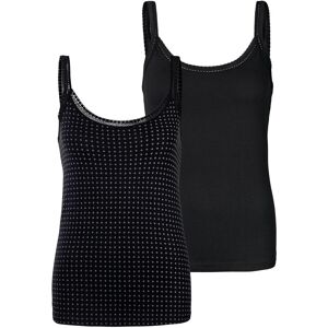 Unterhemd LASCANA, Damen, Gr. 32/34, N-Gr, schwarz, Single Jersey, Obermaterial: 95% Baumwolle, 5% Elasthan. Spitze: 90% Polyamid, 10% Elasthan, gemustert, unifarben, körpernah, tiefer Rundhals, Unterhemden Unterhemd, aus elastischer Baumwolle, weiche Spi Unterhemd LASCANA, Damen, Gr. 32/34, N-Gr, schwarz, Single Jersey, Obermaterial: 95% Baumwolle, 5% Elasthan. Spitze: 90% Polyamid, 10% Elasthan, gemustert, unifarben, körpernah, tiefer Rundhals, Unterhemden Unterhemd, aus elastischer Baumwolle, weiche Spi