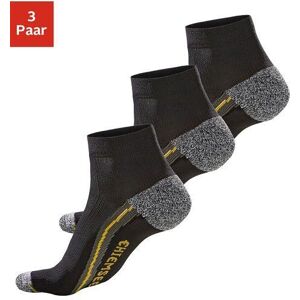 Wandersocken CHIEMSEE, Gr. 43-46, schwarz, Elasthan, Polyamid, uni und gemustert, elastisch, Socken Wandersocken, mit Komfortbündchen Wandersocken CHIEMSEE, Gr. 43-46, schwarz, Elasthan, Polyamid, uni und gemustert, elastisch, Socken Wandersocken, mit Komfortbündchen