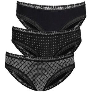 Bikinislip LASCANA, Damen, Gr. 48/50, schwarz, Jersey, Obermaterial: 95% Baumwolle, 5% Elasthan. Spitze: 90% Polyamid, 10% Elasthan, bedruckt, unifarben, körpernah, Unterhosen Bikinislip, aus elastischer Baumwolle mit weicher Spitze Bikinislip LASCANA, Damen, Gr. 48/50, schwarz, Jersey, Obermaterial: 95% Baumwolle, 5% Elasthan. Spitze: 90% Polyamid, 10% Elasthan, bedruckt, unifarben, körpernah, Unterhosen Bikinislip, aus elastischer Baumwolle mit weicher Spitze