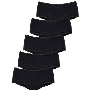 Panty VIVANCE, Damen, Gr. 36/38, schwarz, Single Jersey, Obermaterial: 95% Baumwolle, 5% Elasthan. Spitze: 90% Polyamid, 10% Elasthan, unifarben, körpernah, Unterhosen Panty, aus elastischer Baumwolle Panty VIVANCE, Damen, Gr. 36/38, schwarz, Single Jersey, Obermaterial: 95% Baumwolle, 5% Elasthan. Spitze: 90% Polyamid, 10% Elasthan, unifarben, körpernah, Unterhosen Panty, aus elastischer Baumwolle