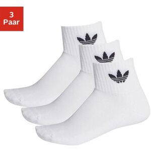 Sportsocken ADIDAS ORIGINALS "MIDCUT CREW SOCKEN, 3 PAAR", Damen, Gr. XL (46/48), weiss (weiß, weiß, schwarz), Obermaterial: 65% Baumwolle, 32% Polyester, 2% Elasthan, 1% Polyamid, uni, Socken Sportsocken Sportsocken ADIDAS ORIGINALS "MIDCUT CREW SOCKEN, 3 PAAR", Damen, Gr. XL (46/48), weiss (weiß, weiß, schwarz), Obermaterial: 65% Baumwolle, 32% Polyester, 2% Elasthan, 1% Polyamid, uni, Socken Sportsocken