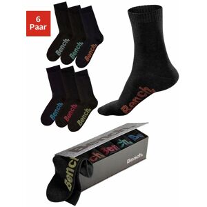 Socken BENCH., Damen, Gr. 43-46, schwarz, Baumwolle, Elasthan, Polyamid, unifarben, elastisch, Socken Socken, in der praktischen Box mit verschiedenfarbigen Logos Socken BENCH., Damen, Gr. 43-46, schwarz, Baumwolle, Elasthan, Polyamid, unifarben, elastisch, Socken Socken, in der praktischen Box mit verschiedenfarbigen Logos
