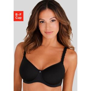 Minimizer-BH NUANCE, Damen, Gr. 100, Cup C, schwarz, Microtouch, Obermaterial: 82% Polyamid (TACTEL), 18% Elasthan (LYCRA), BHs Minimizer-BH, mit Bügel & leichten Spacer-Schalen, mit verspielten Spitzenträgern Minimizer-BH NUANCE, Damen, Gr. 100, Cup C, schwarz, Microtouch, Obermaterial: 82% Polyamid (TACTEL), 18% Elasthan (LYCRA), BHs Minimizer-BH, mit Bügel & leichten Spacer-Schalen, mit verspielten Spitzenträgern