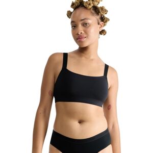 Bustier SLOGGI "GO Casual", Damen, Gr. XXL, N-Gr, schwarz, Single Jersey, Obermaterial: 82% Baumwolle, 18% Elasthan, clean, unifarben, BHs Bustier, weiche und atmungsaktive Baumwollqualität Bustier SLOGGI "GO Casual", Damen, Gr. XXL, N-Gr, schwarz, Single Jersey, Obermaterial: 82% Baumwolle, 18% Elasthan, clean, unifarben, BHs Bustier, weiche und atmungsaktive Baumwollqualität