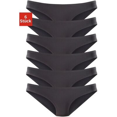 Bikinislip VIVANCE ACTIVE, Damen, Gr. 44/46, schwarz, Microfaser, Obermaterial: 95% Polyamid, 5% Elasthan (LYCRA), unifarben, körpernah, Unterhosen Bikinislip, aus weicher Microfaser Bikinislip VIVANCE ACTIVE, Damen, Gr. 44/46, schwarz, Microfaser, Obermaterial: 95% Polyamid, 5% Elasthan (LYCRA), unifarben, körpernah, Unterhosen Bikinislip, aus weicher Microfaser