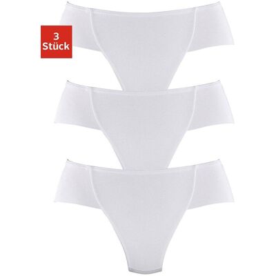 Formstring PETITE FLEUR, Damen, Gr. 32/34, weiss (weiß), Jersey, Obermaterial: 90% Baumwolle, 10% Elasthan (LYCRA SPORT). Meshfutter: 90% Polyamid, 10% Elasthan, unifarben, körpernah, Unterhosen Formstring, Bodyforming Slip aus elastischer Baumwolle Formstring PETITE FLEUR, Damen, Gr. 32/34, weiss (weiß), Jersey, Obermaterial: 90% Baumwolle, 10% Elasthan (LYCRA SPORT). Meshfutter: 90% Polyamid, 10% Elasthan, unifarben, körpernah, Unterhosen Formstring, Bodyforming Slip aus elastischer Baumwolle