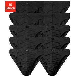 H.I.S. Slip H.I.S "Männer Unterhose", Herren, Gr. 5M, 10 Stk., schwarz, Jersey, Obermaterial: 95% Baumwolle, 5% Elasthan, unifarben, körpernah, Unterhosen Slip, in Unifarben H.I.S. Slip H.I.S "Männer Unterhose", Herren, Gr. 5M, 10 Stk., schwarz, Jersey, Obermaterial: 95% Baumwolle, 5% Elasthan, unifarben, körpernah, Unterhosen Slip, in Unifarben