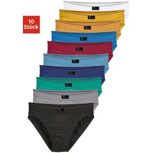 Slip LE JOGGER "Herren Unterhose", Herren, Gr. 3 (XS), 10 Stk., bunt (blau, gelb, grün, weiß, schwarz), Jersey, Obermaterial: 100% Baumwolle, unifarben, körpernah, Unterhosen Slip, nur einfarbig oder in bunter Mixpackung Slip LE JOGGER "Herren Unterhose", Herren, Gr. 3 (XS), 10 Stk., bunt (blau, gelb, grün, weiß, schwarz), Jersey, Obermaterial: 100% Baumwolle, unifarben, körpernah, Unterhosen Slip, nur einfarbig oder in bunter Mixpackung