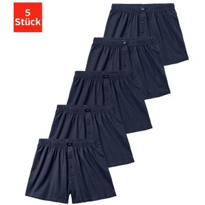 H.I.S. Weiter Boxer H.I.S "Herren Boxer", Herren, Gr. 4 (S), 5 Stk., blau (navy), Jersey, Obermaterial: 95% Baumwolle, 5% Elasthan, unifarben, bequem, Unterhosen Weiter Boxer, weite Passform, Komfortbund, aus Baumwoll-Stretch H.I.S. Weiter Boxer H.I.S "Herren Boxer", Herren, Gr. 4 (S), 5 Stk., blau (navy), Jersey, Obermaterial: 95% Baumwolle, 5% Elasthan, unifarben, bequem, Unterhosen Weiter Boxer, weite Passform, Komfortbund, aus Baumwoll-Stretch